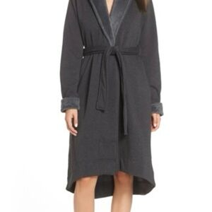 XL UGG Dark Gray Dufflefield II, Women's Robe